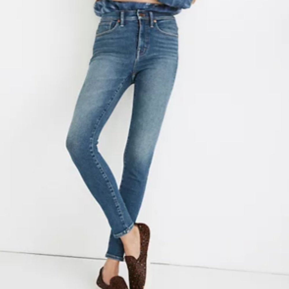 Madewell 9”Mid-Rise Skinny Jeans